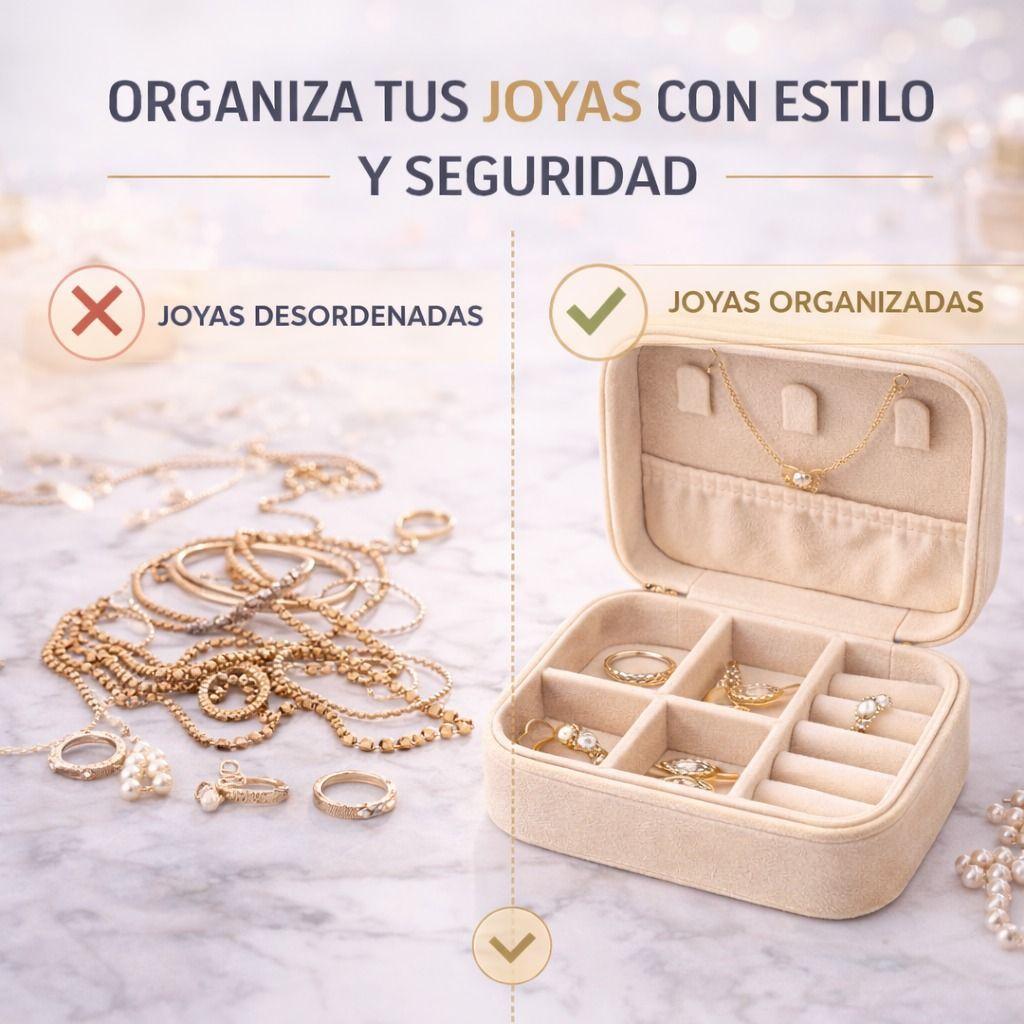 Mini Joyero Organizador Portatil Impermeable para Viaje-4
