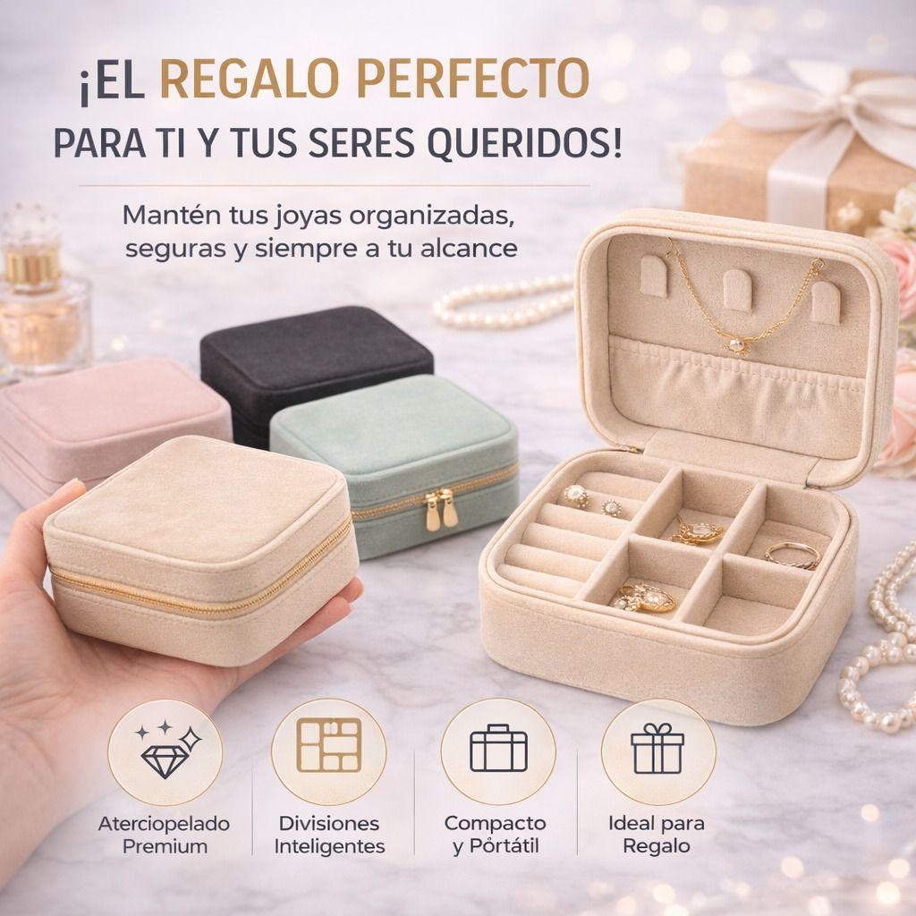 Mini Joyero Organizador Portatil Impermeable para Viaje-5