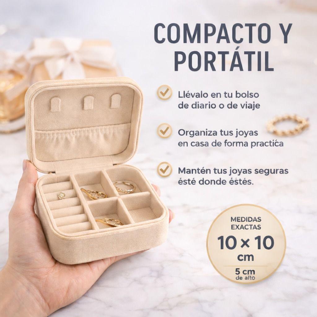 Mini Joyero Organizador Portatil Impermeable para Viaje-7
