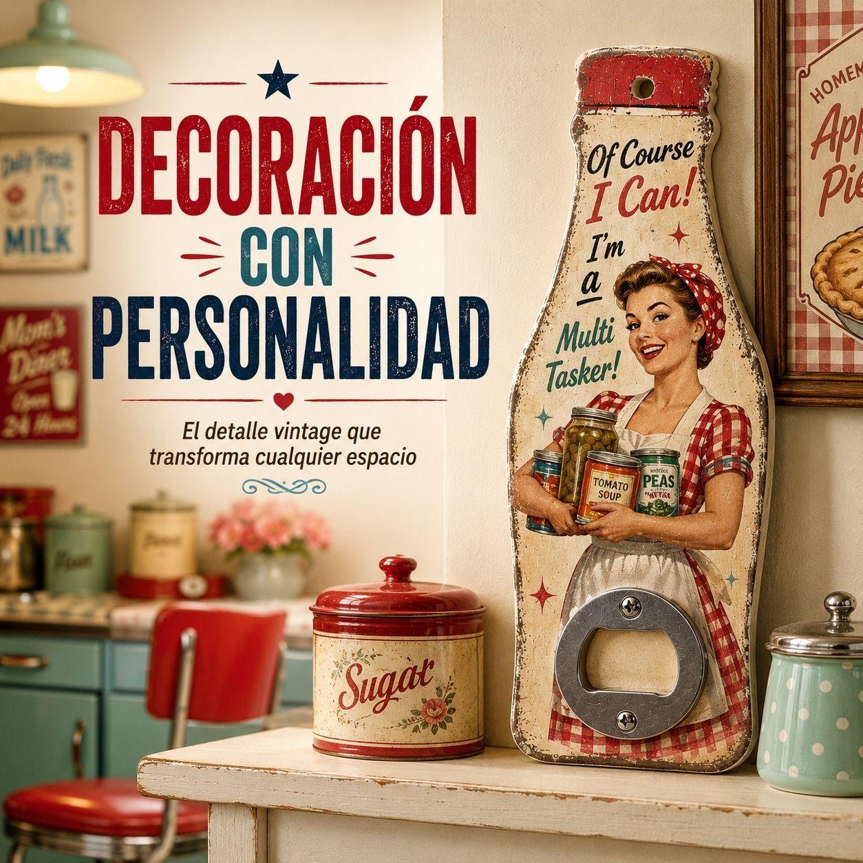 Destapador Decorativo Vintage de Madera Estilo Retro y Funcionalidad para tus Reuniones-5