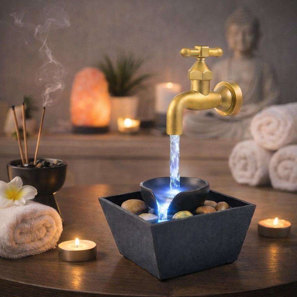 Fuente de Agua Pausa Vital Fuente de mesa tipo levitacion magnetica-2