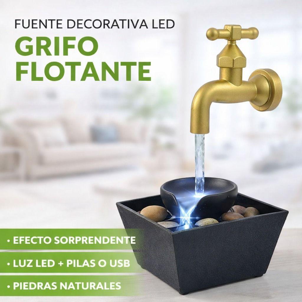 Fuente de Agua Pausa Vital Fuente de mesa tipo levitacion magnetica-4