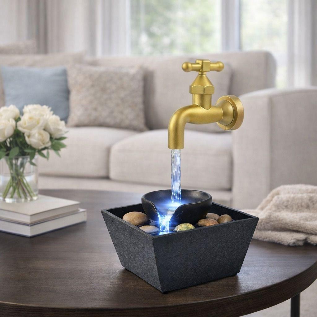 Fuente de Agua Pausa Vital Fuente de mesa tipo levitacion magnetica-6