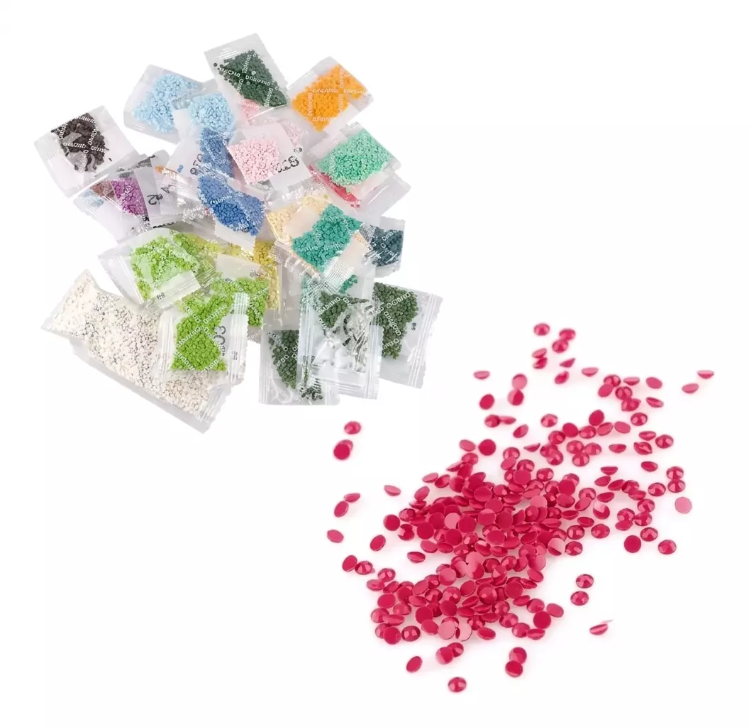 Kit Pintura Diamante 5D DIY 20x20 cm Transforma tu Tiempo en Brillo y Arte-3