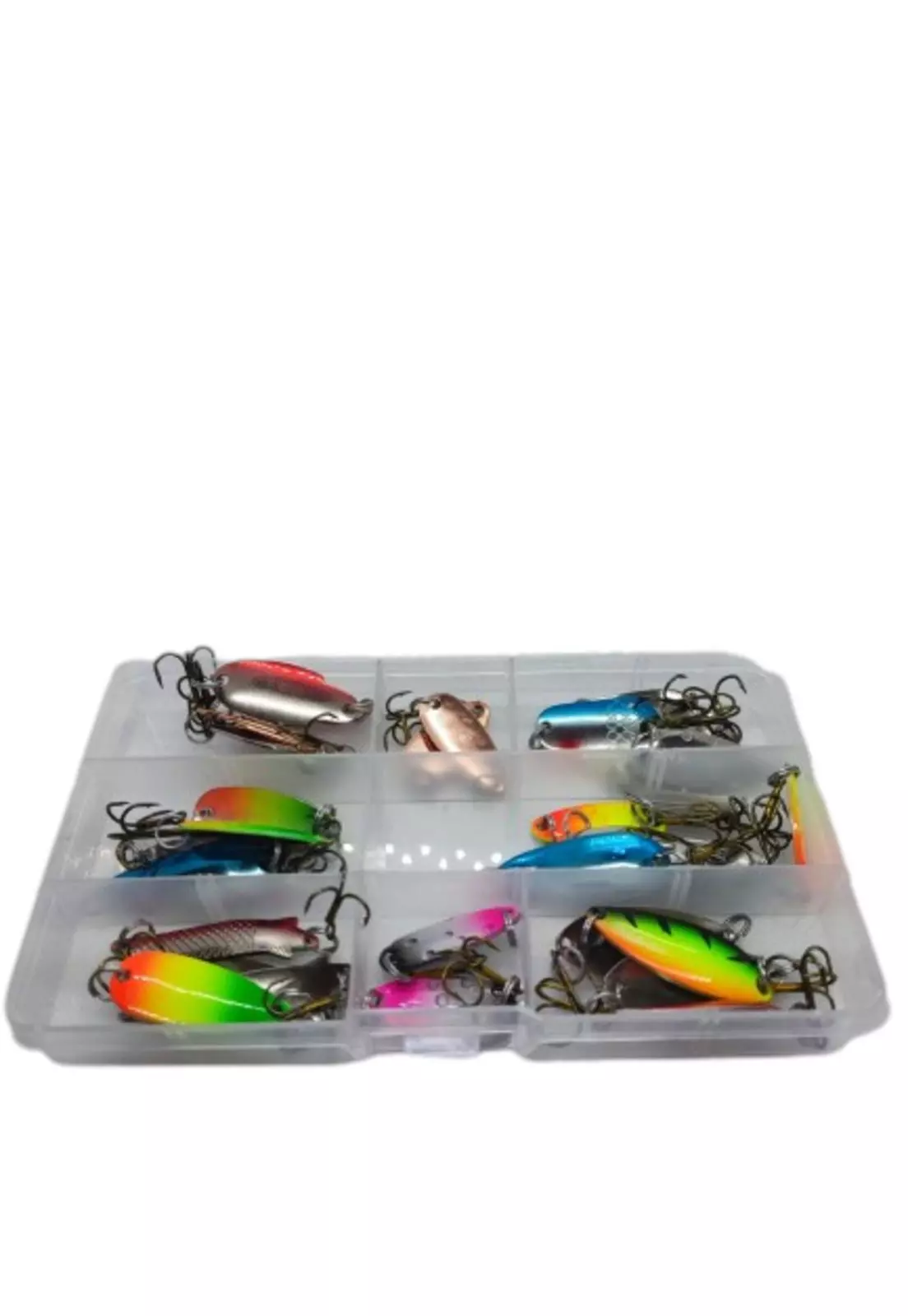 Set De 30 Señuelo De Pesca Cuchara Río Y Lago-2