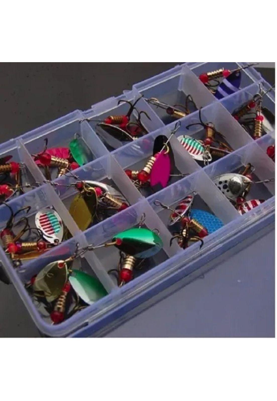 Set De 30 Señuelo De Pesca Cuchara Río Y Lago-8