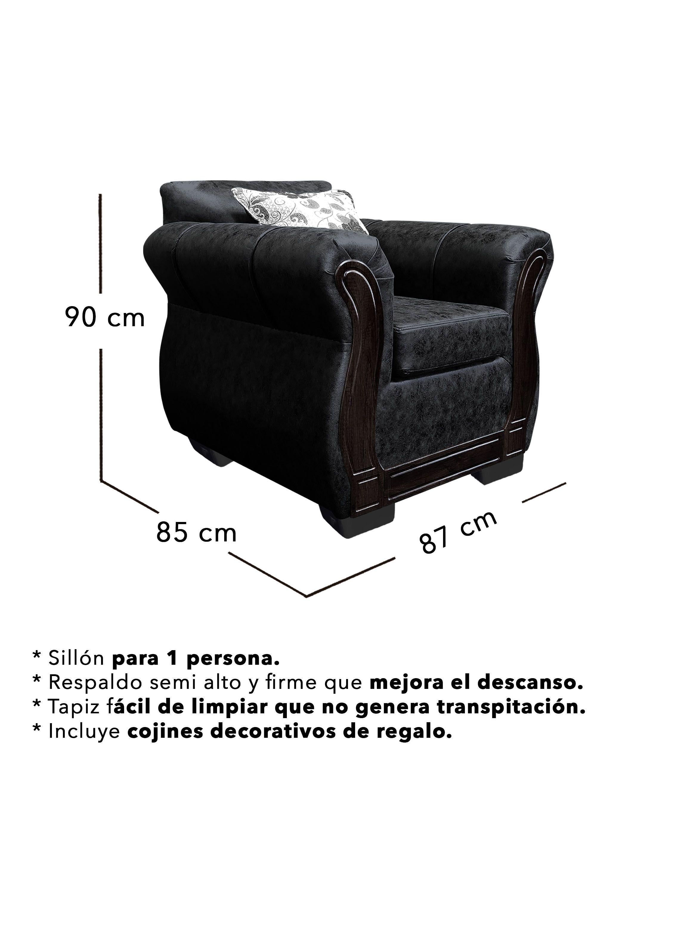 Living Con Resorte Estructural 7 Cuerpos 3+2+1+1 Lisbon Envejecido  -4