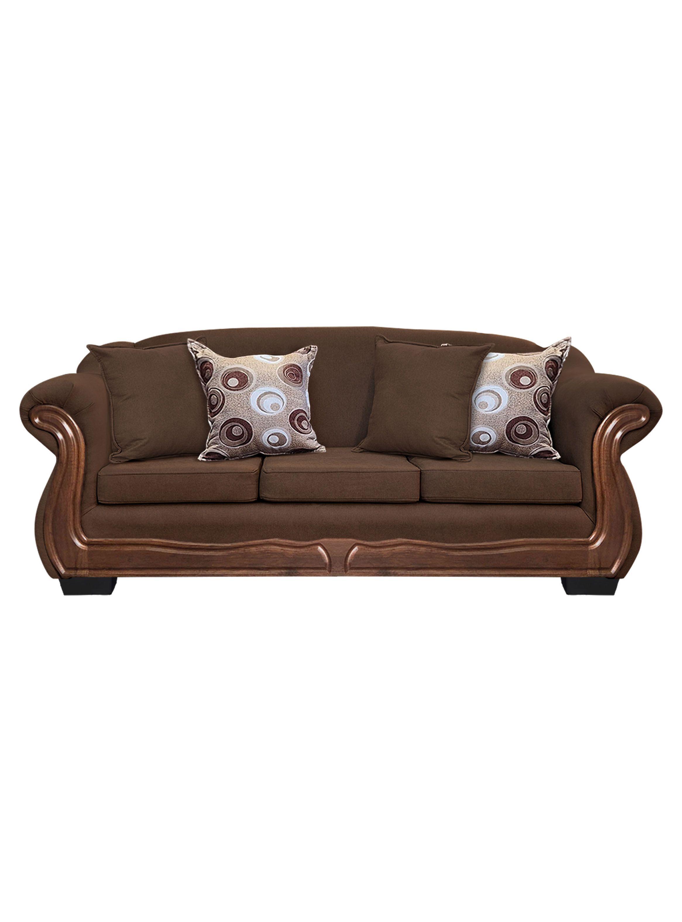 Living Con Resorte Estructural 7 Cuerpos Búfalo 4+3 Chenille X-4
