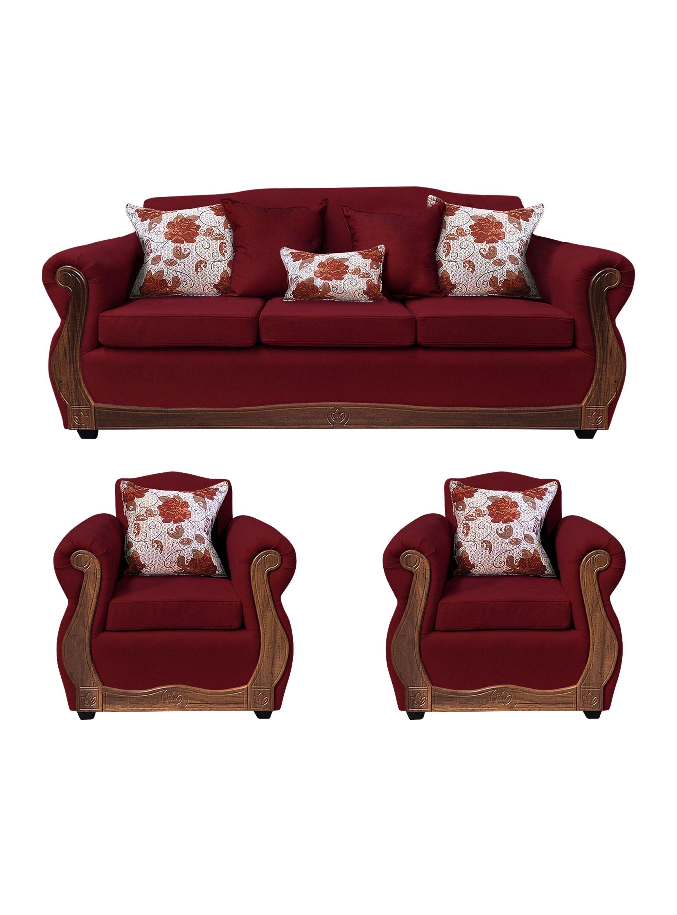 Living Con Resorte Estructural 6 Cuerpos 4+1+1 Gran Santi Chenille X-0