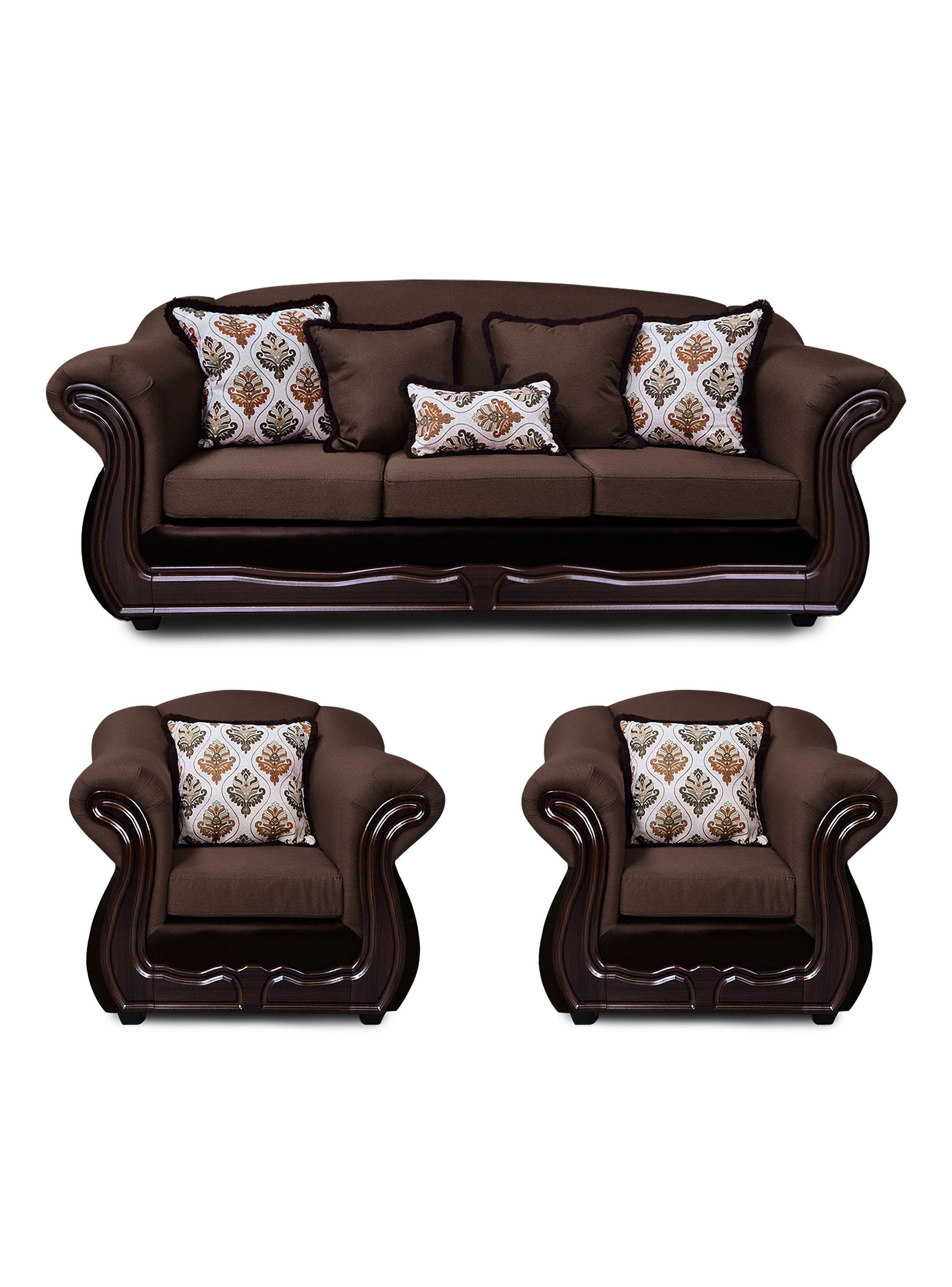 Living 4+1+1 Grand Búfalo Mixto PU + Chenille -0