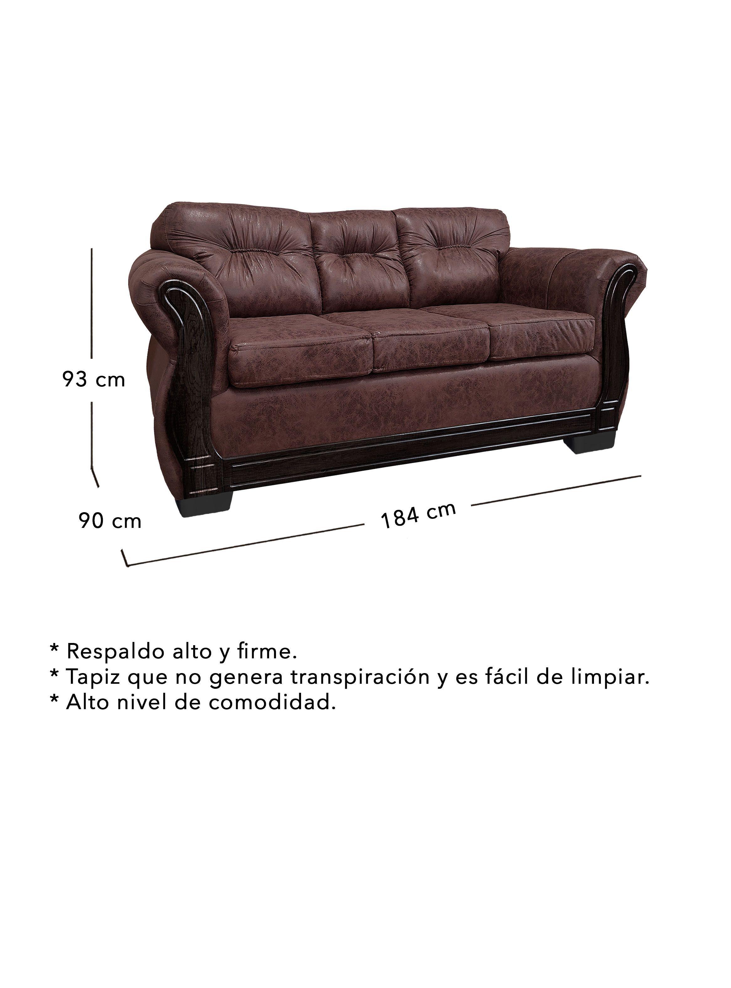 Living 3+2 Taurus Envejecido Premium-2