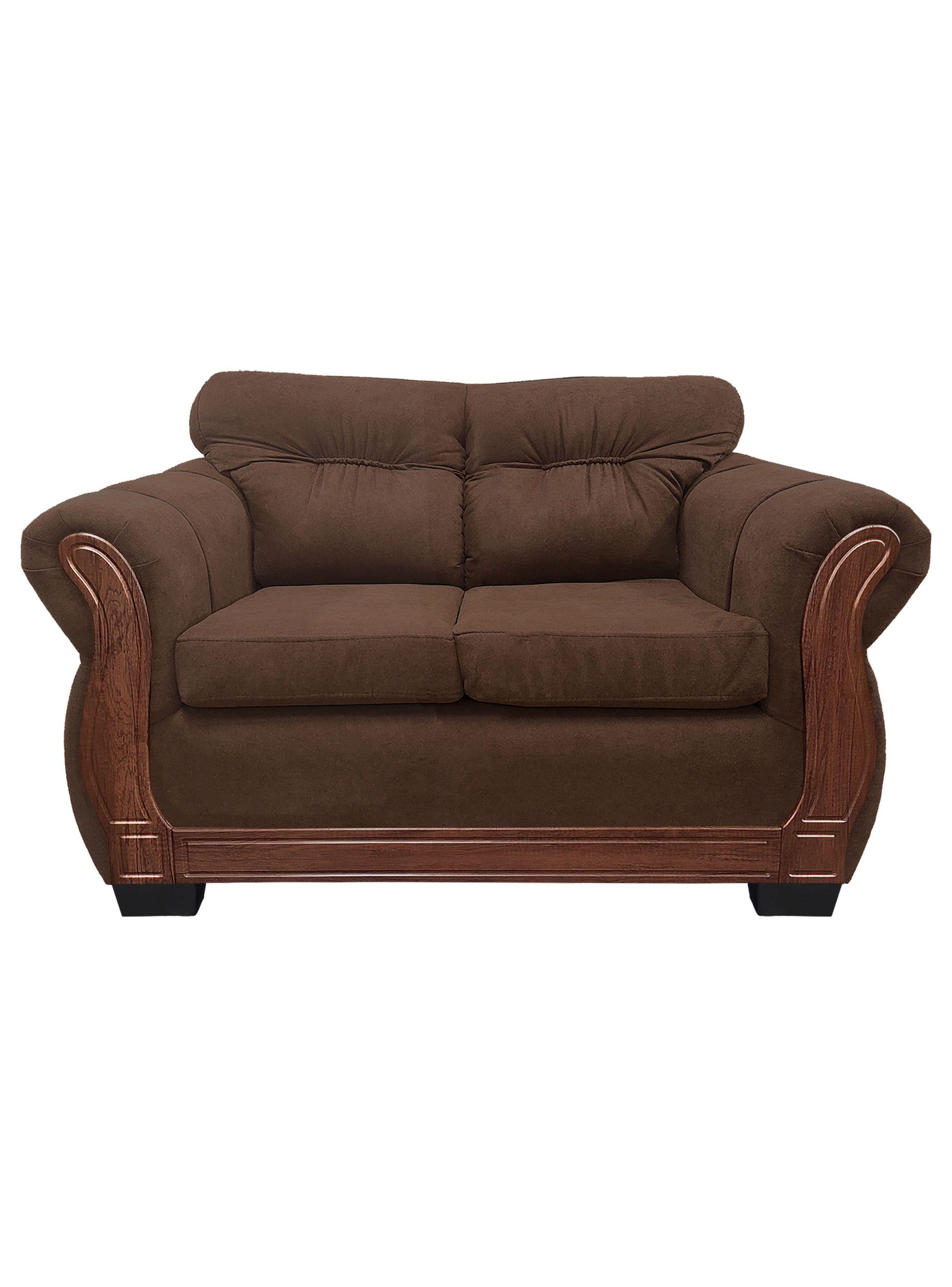 Sofá Con Respaldo Confortable 2 Cuerpos Taurus Chenille X-0
