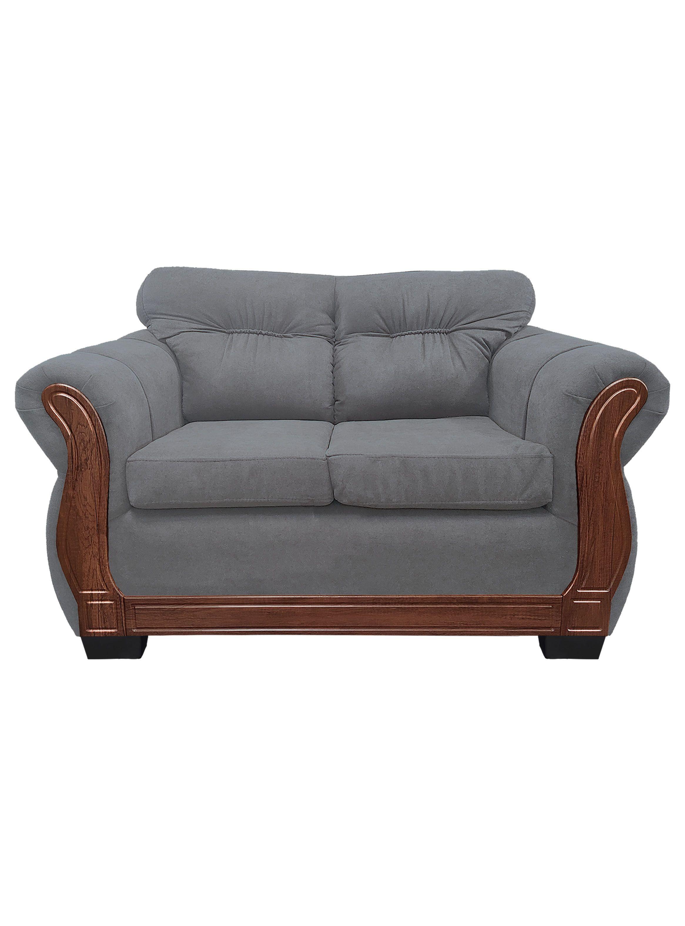 Sofá Con Respaldo Confortable 2 Cuerpos Taurus Chenille X-0