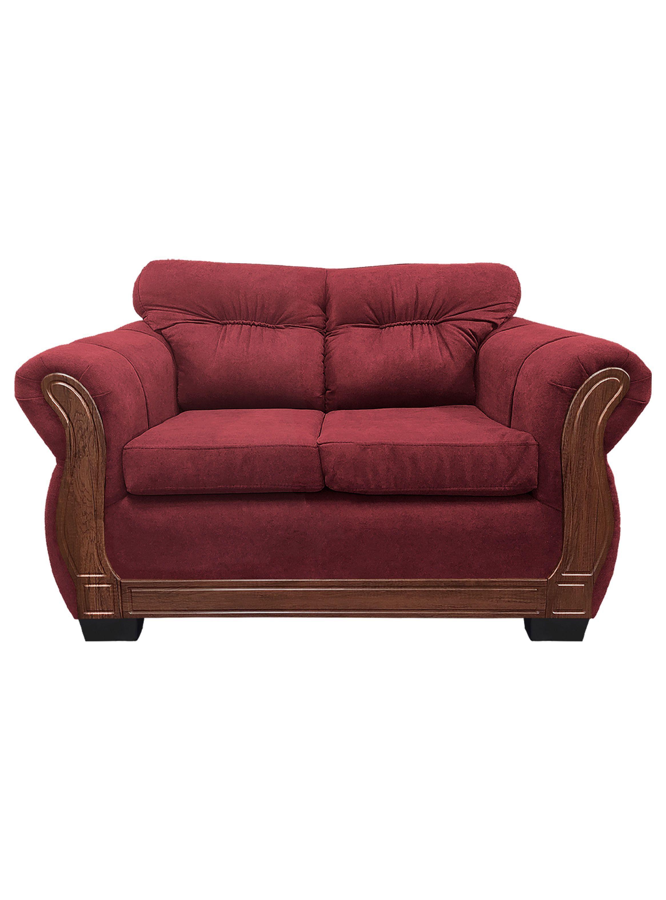 Sofá Con Respaldo Confortable 2 Cuerpos Taurus Chenille X-0