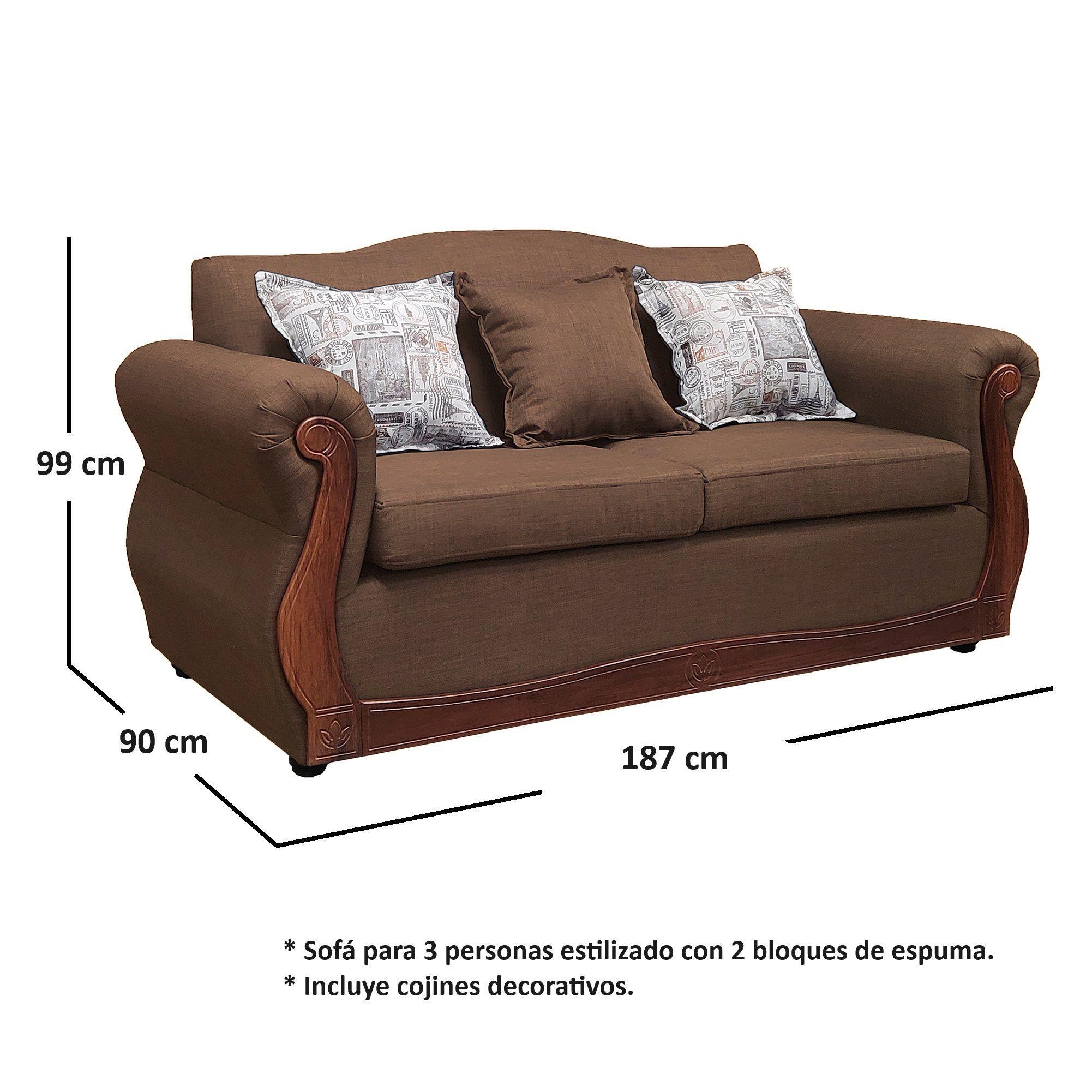 Living Con Resorte Estructural 9 Cuerpos 4+3+1+1 Gran Santi X-3