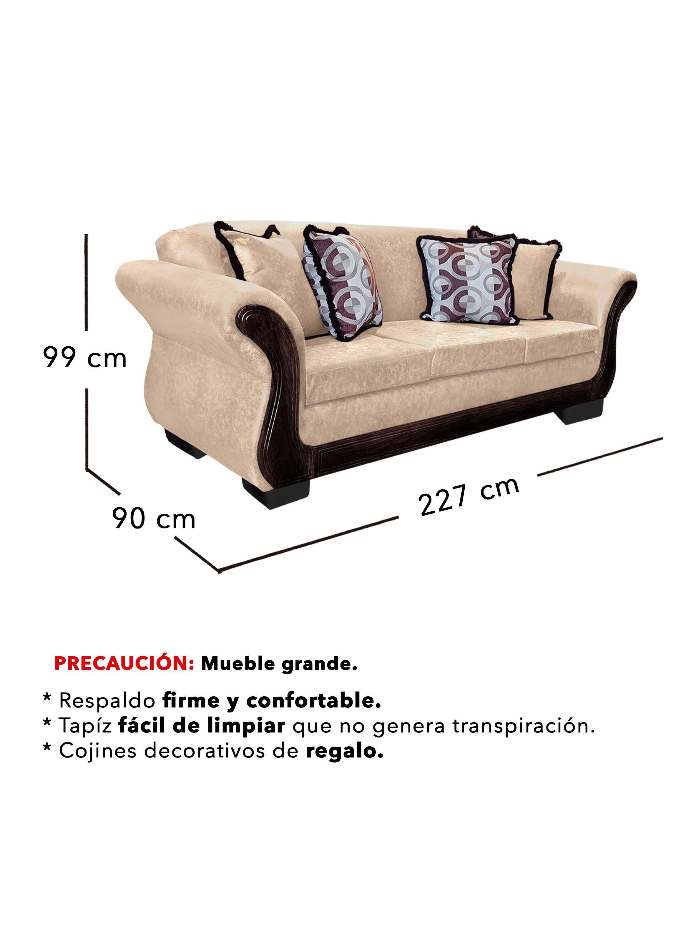 Living 3+2+1 Palermo Envejecido Premium -2