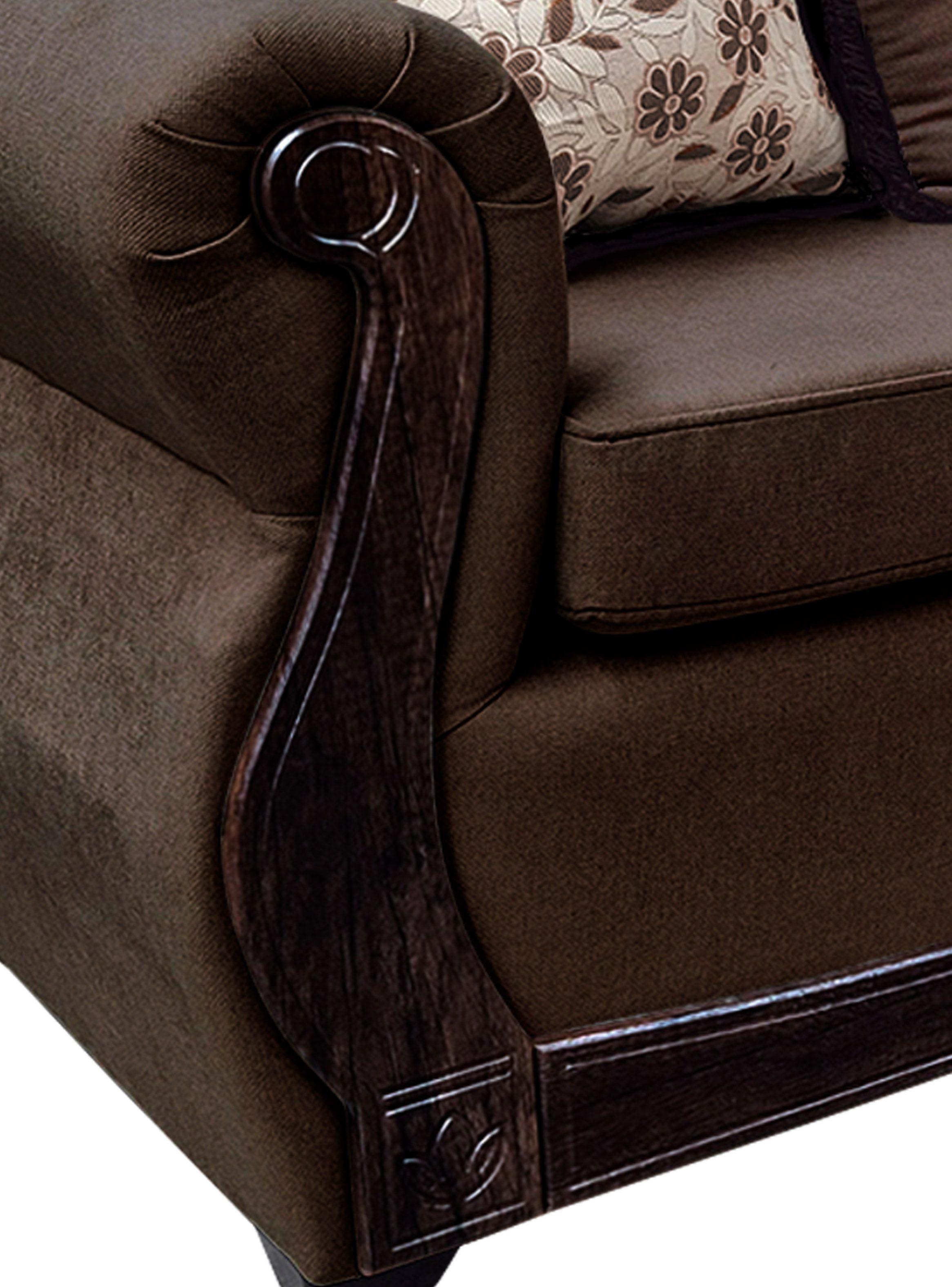 Living Con Resorte Estructural 8 Cuerpos 4+3+1 Gran Santi Chenille  -1