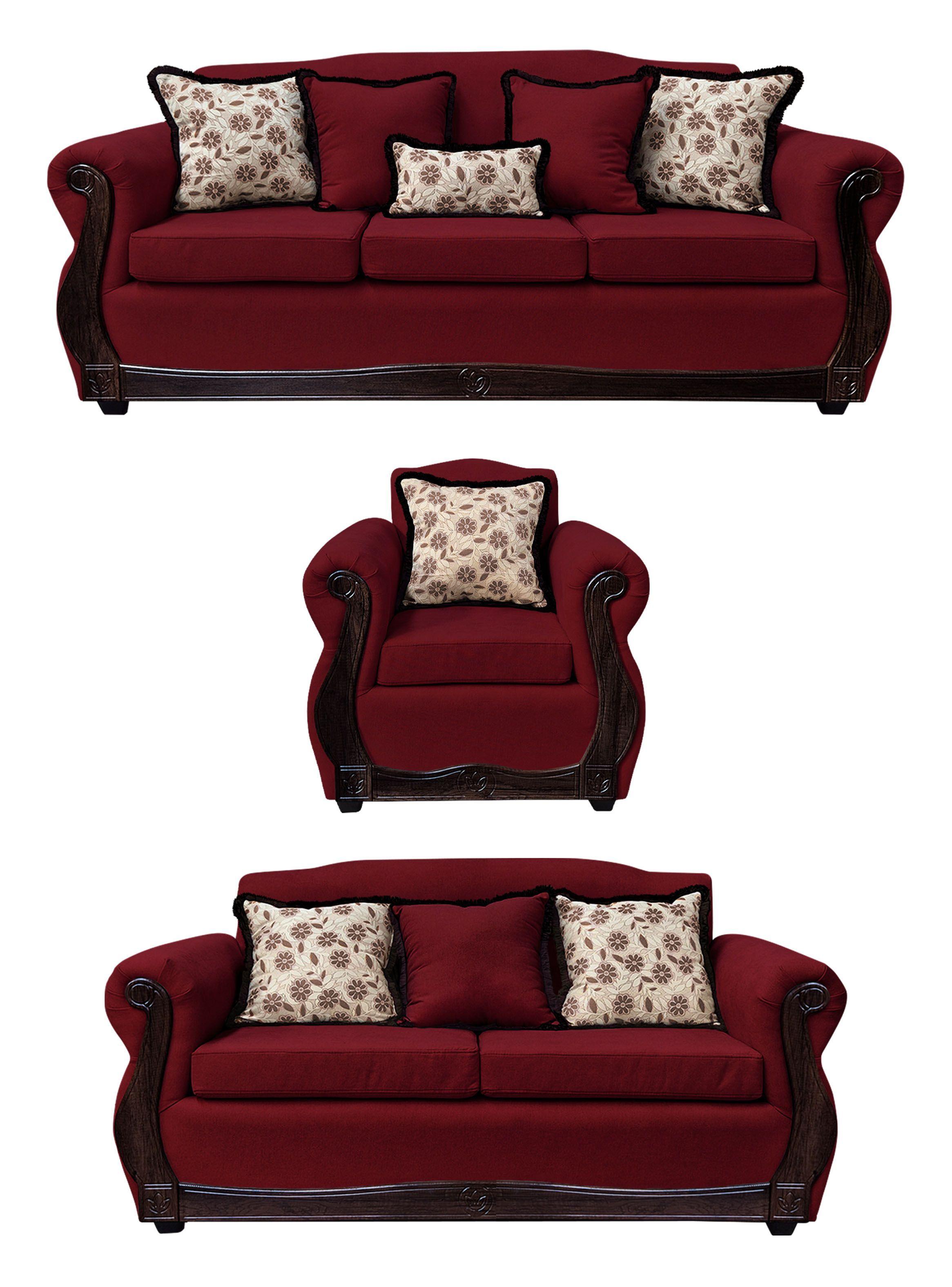 Living Con Resorte Estructural 8 Cuerpos 4+3+1 Gran Santi Chenille  -0