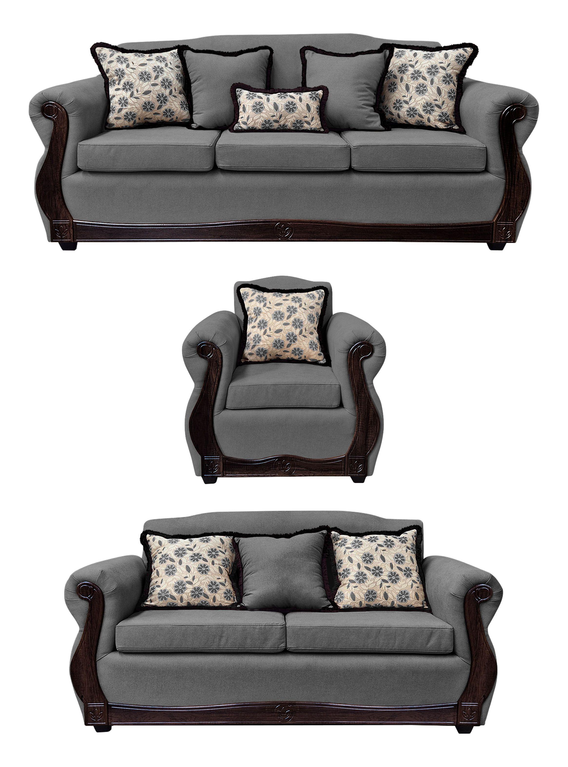 Living Con Resorte Estructural 8 Cuerpos 4+3+1 Gran Santi Chenille  -0