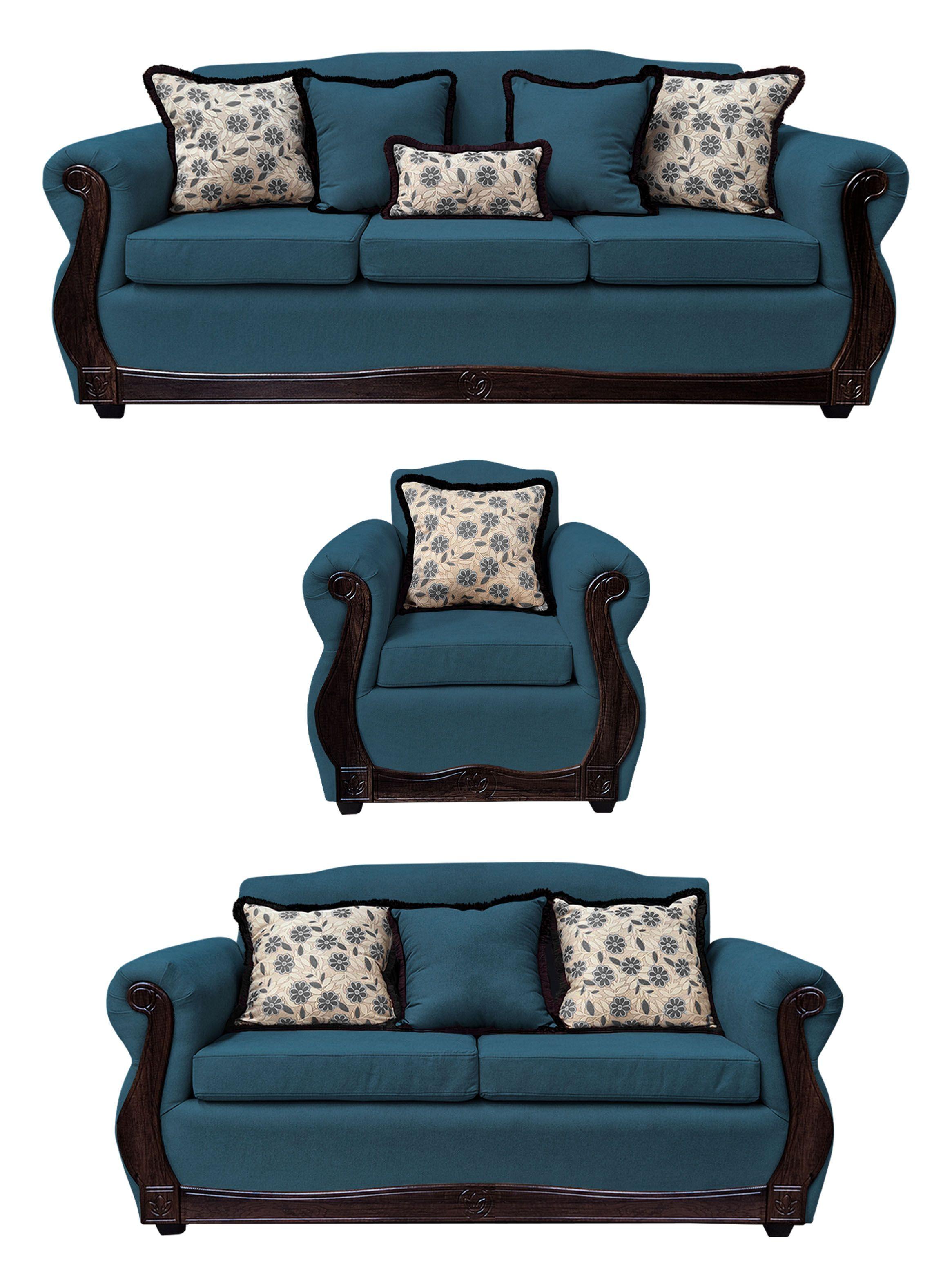 Living Con Resorte Estructural 8 Cuerpos 4+3+1 Gran Santi Chenille  -0