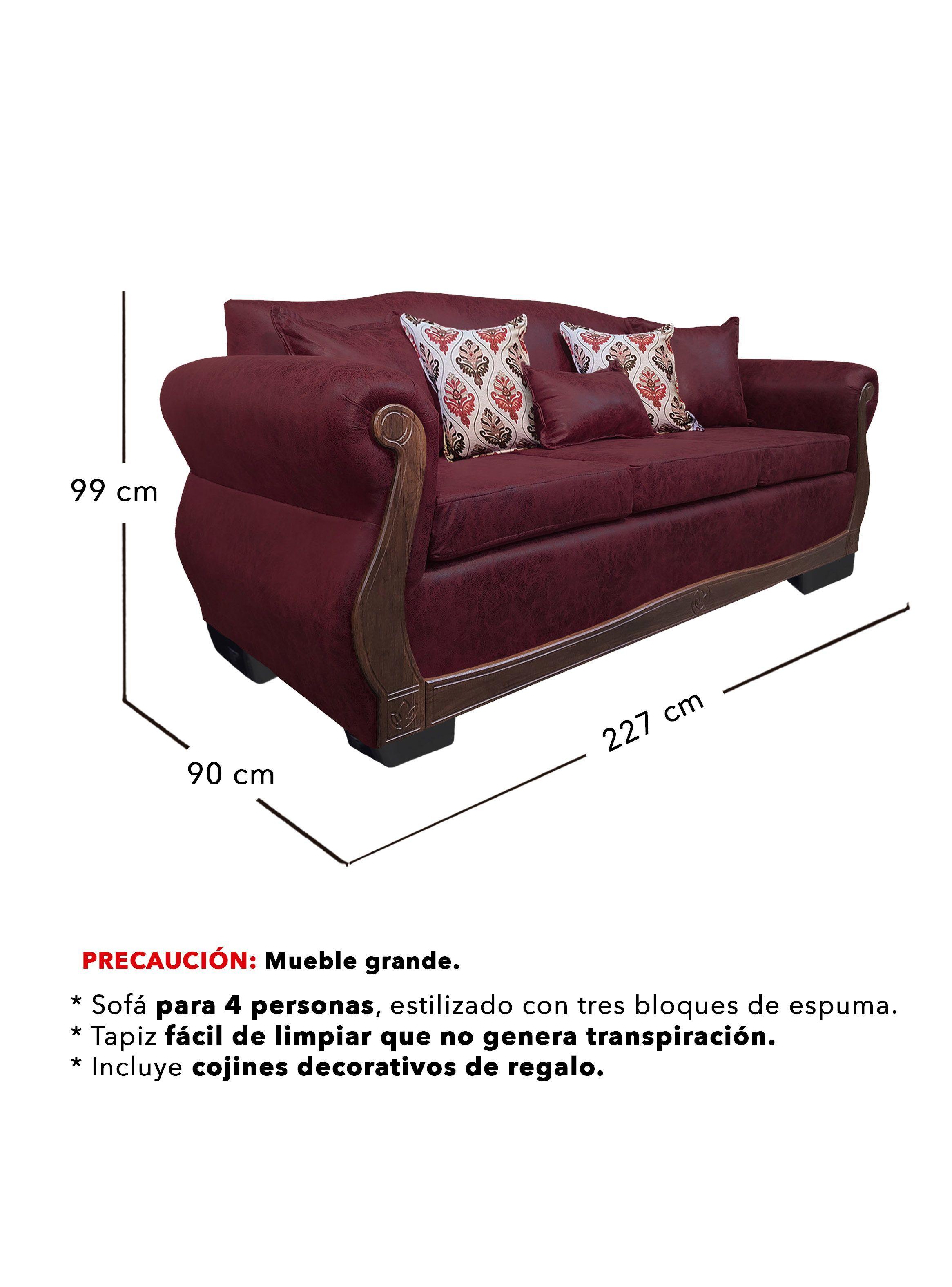 Living Con Resorte Estructural 9 Cuerpos 4+3+1+1 Grand Santi Envejecido X-2