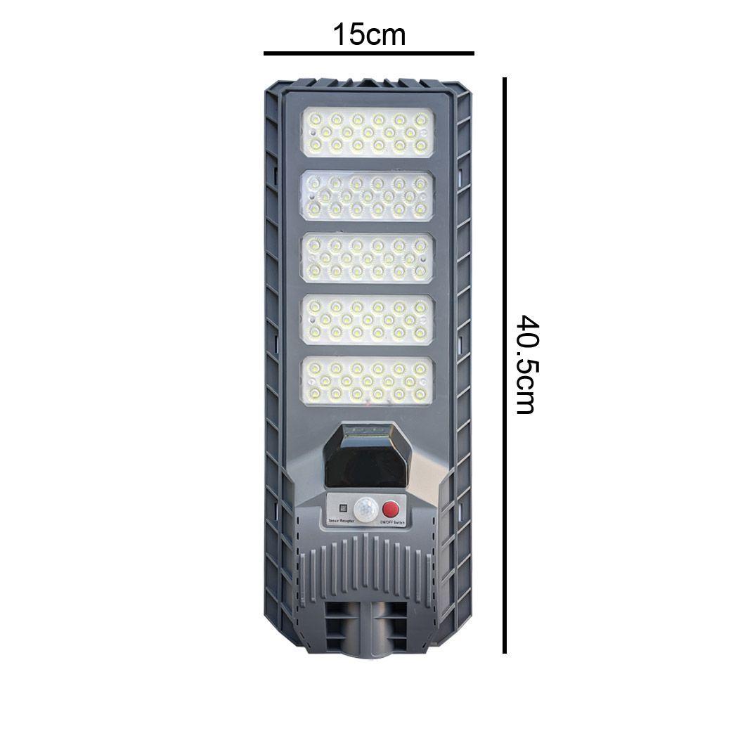 Foco Solar con soporte, Sensor de movimiento y control remoto 100W-3