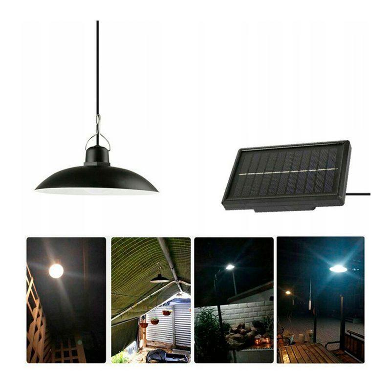 Lampara Solar Colgante con Control  Pack 2-2