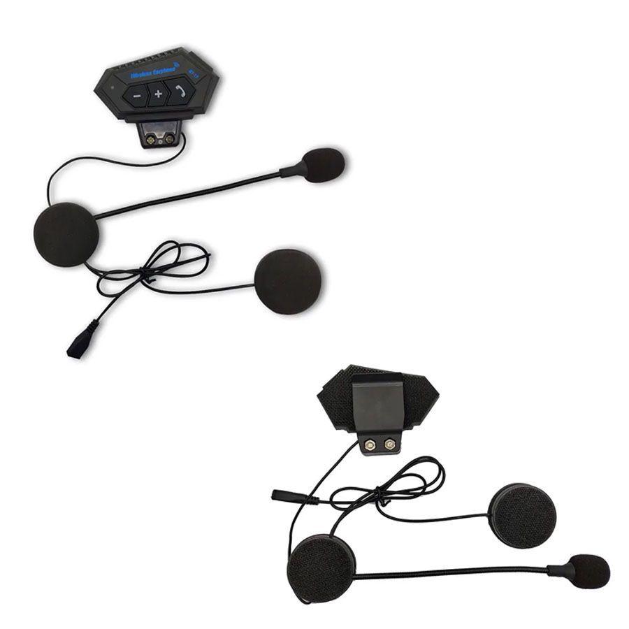 Aud fono Casco Moto Auriculares Bluetooth Llamada Mp3-2