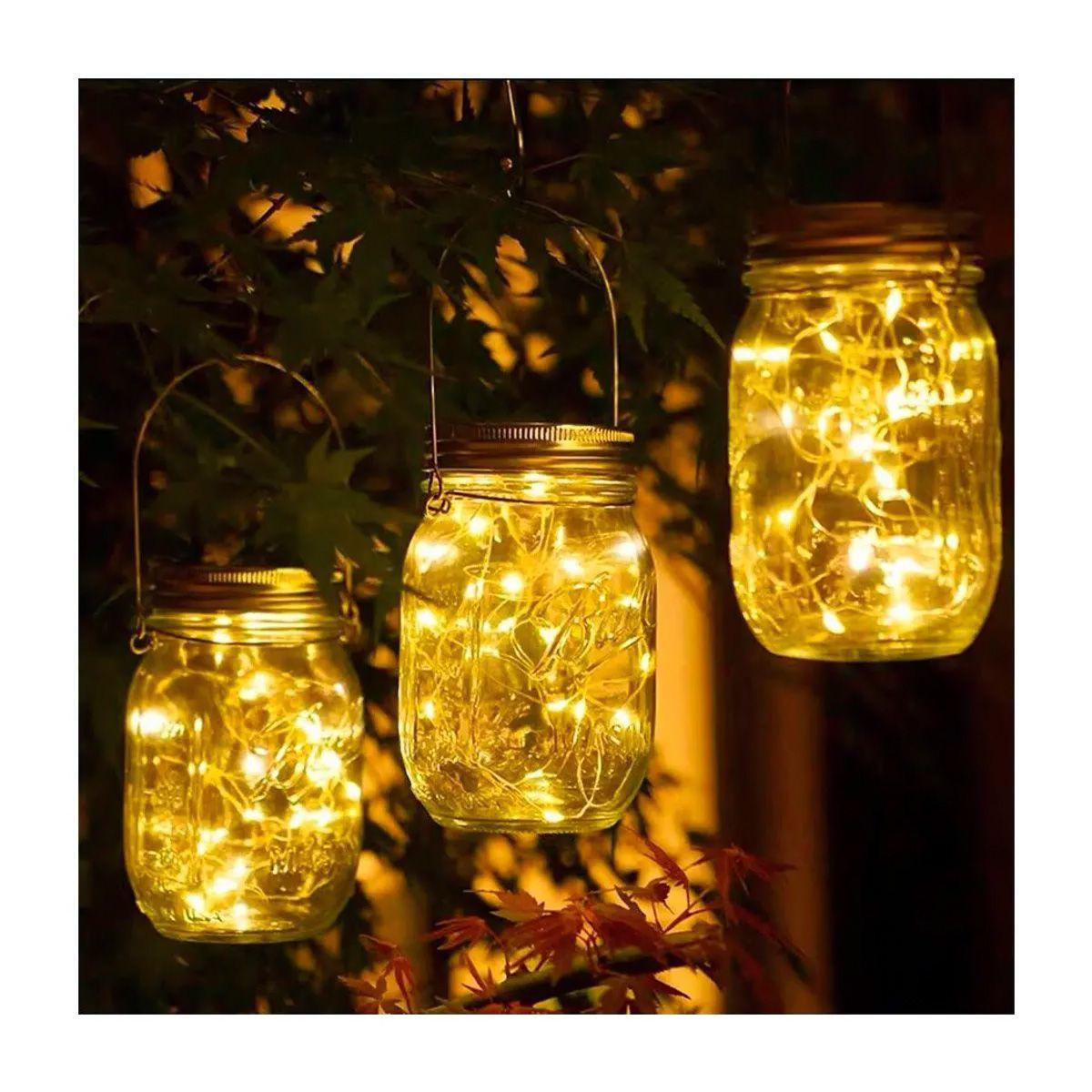 Farol Solar Led Jard n Luz Hada-2