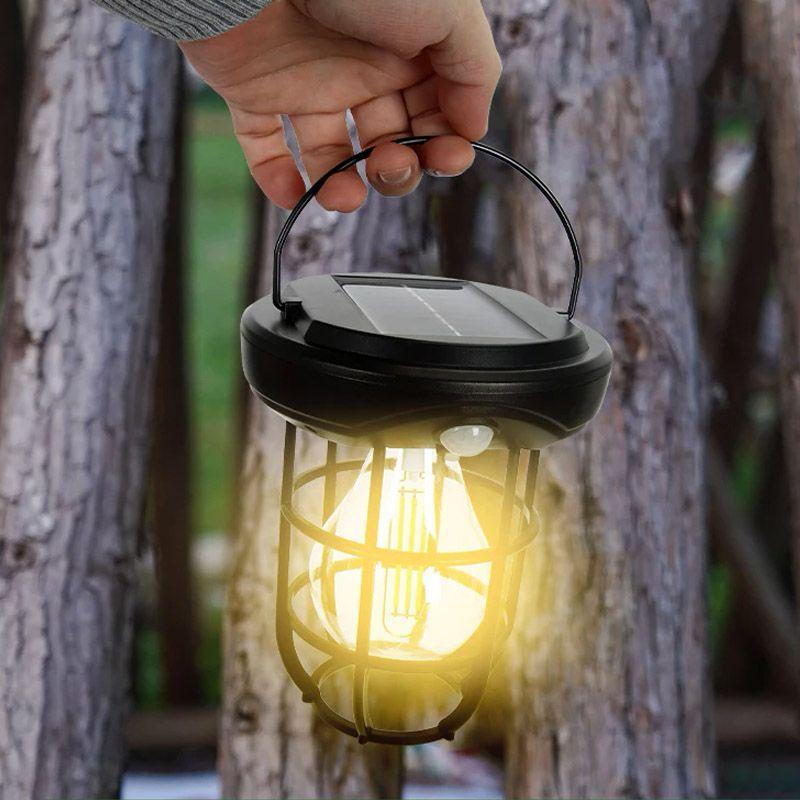 Lámpara para Camping Solar con Sensor de Movimiento-3