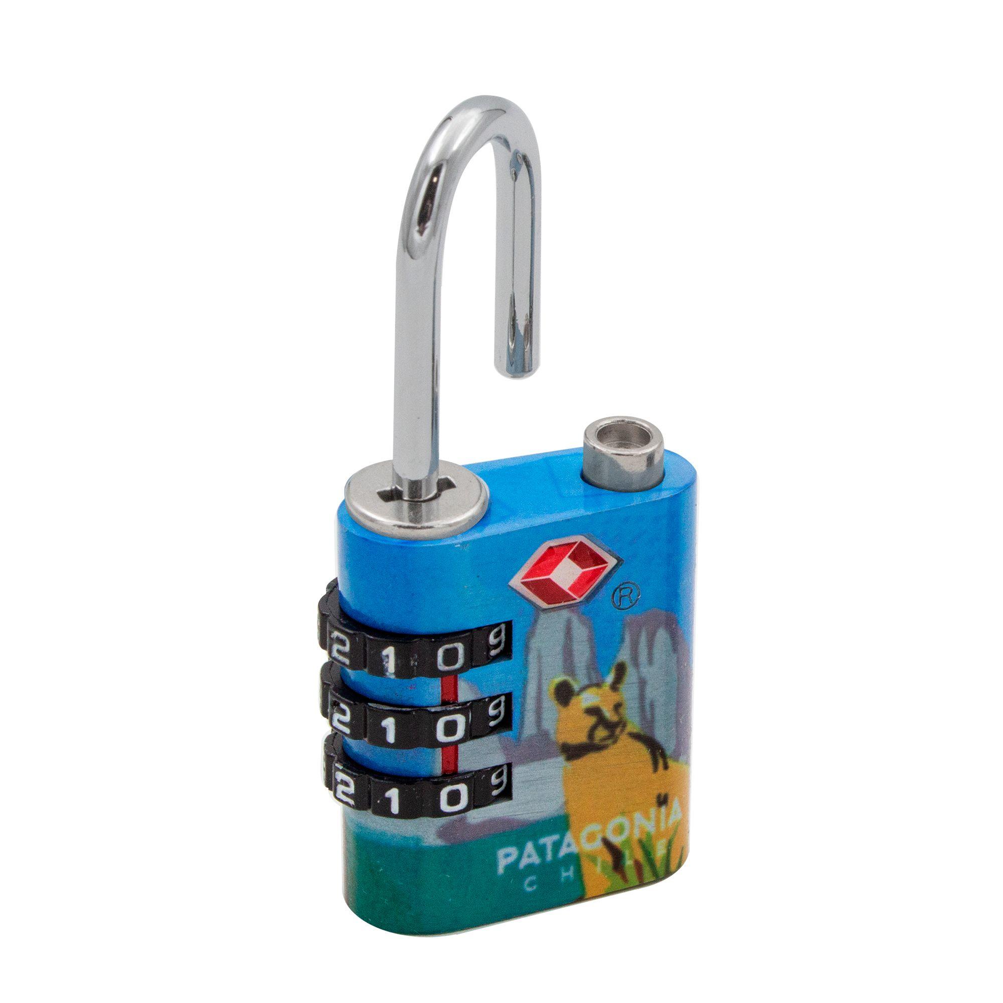 Candado Odis Tsa Viaje Maleta 30mm Con Clave Línea Explora - Patagonia-2