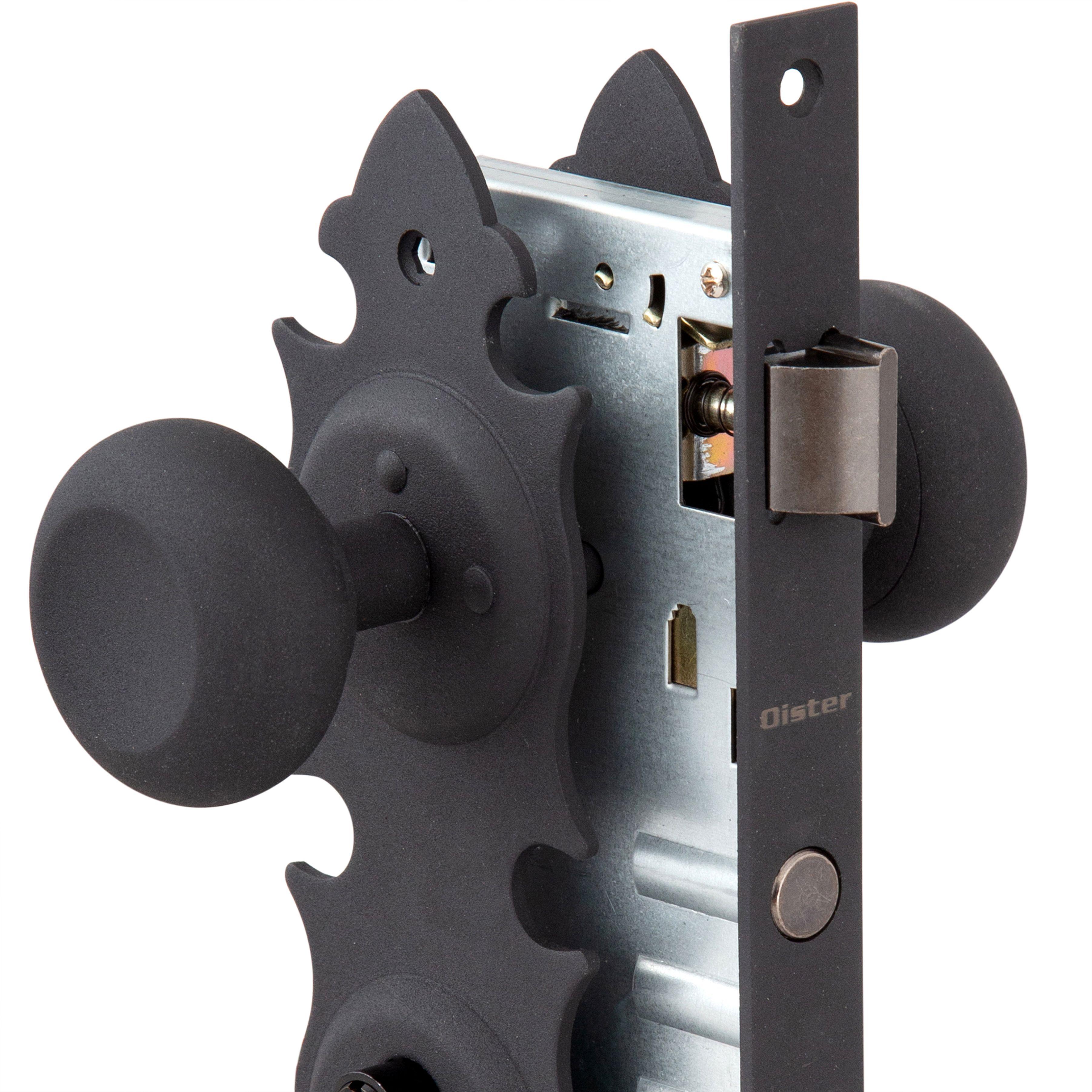 Cerradura Embutir Oister Trancura Acceso - Negro-4