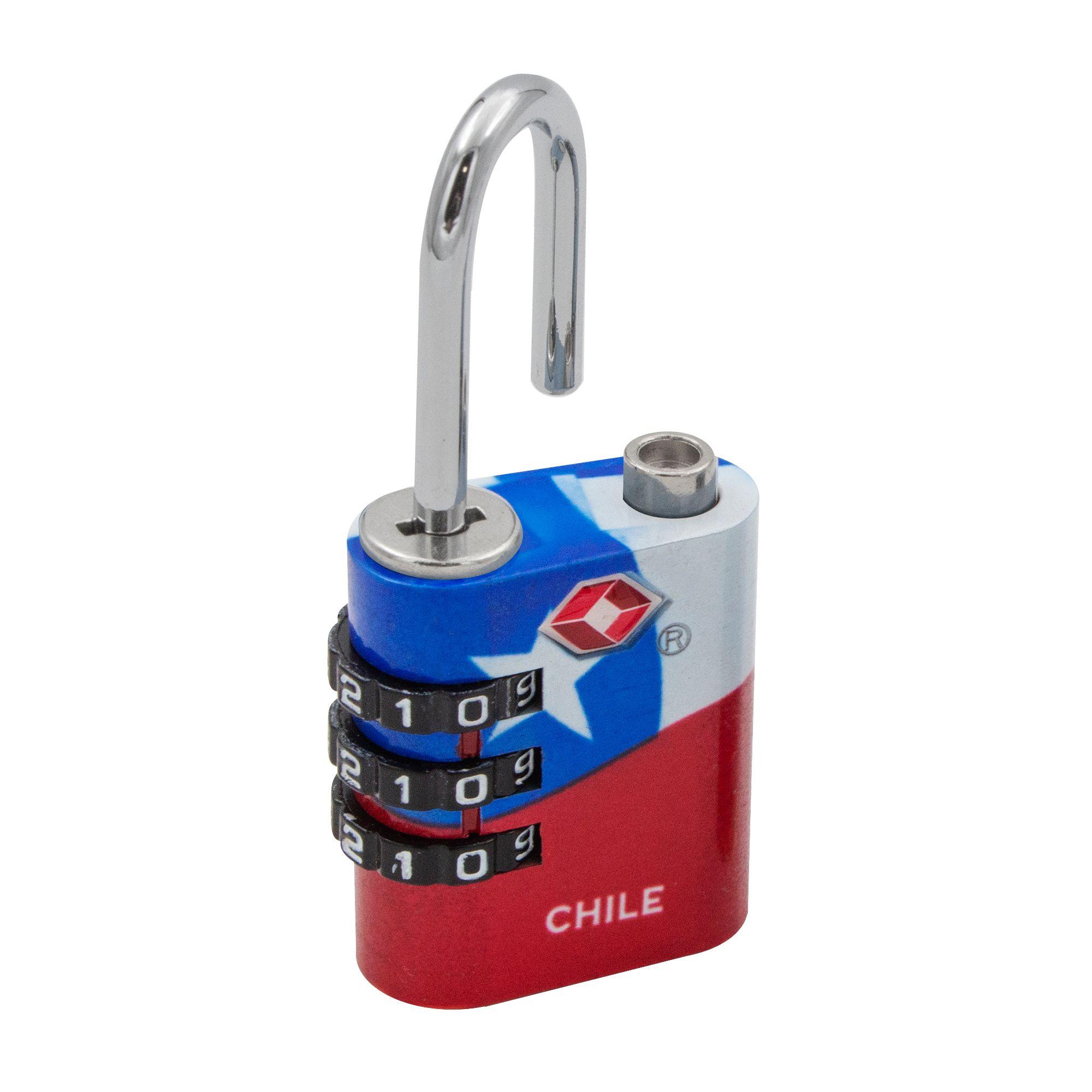 Candado Odis TSA Viaje Maleta  30mm Combinación Línea Explora - Chile-2