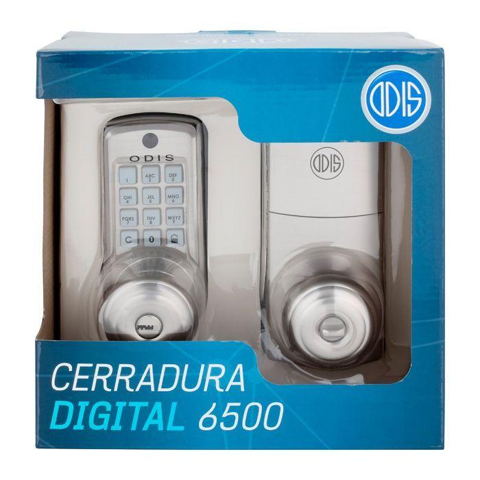 Cerradura Digital Odis con Pomo 6500 - Plata-10