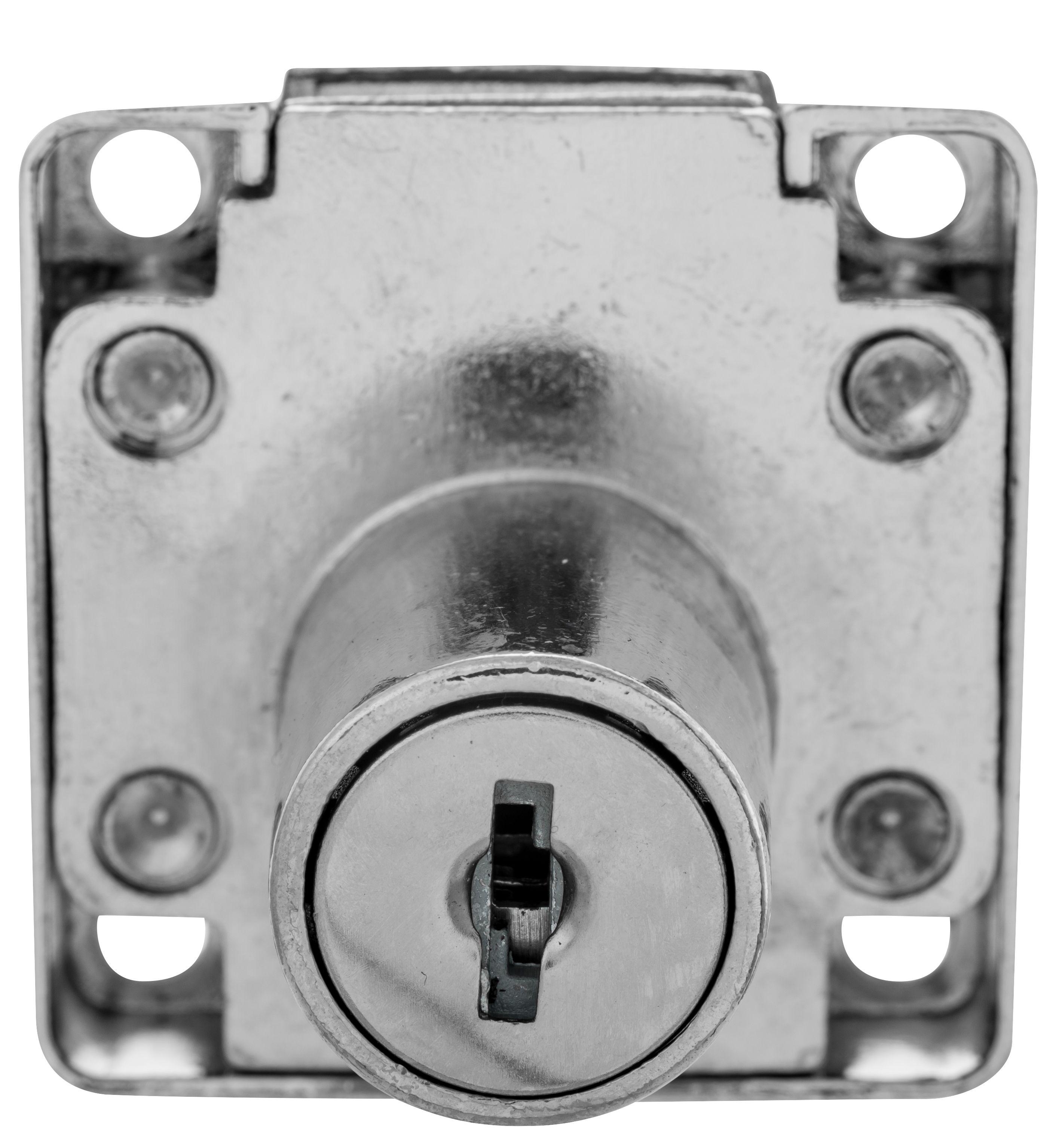 Cerradura Muebles Odis Cajones 2239-1922 Plata-4