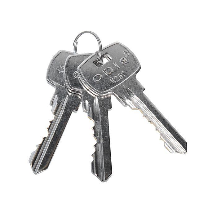 Cerradura Embutir Odis 205 Acceso - Plata-5