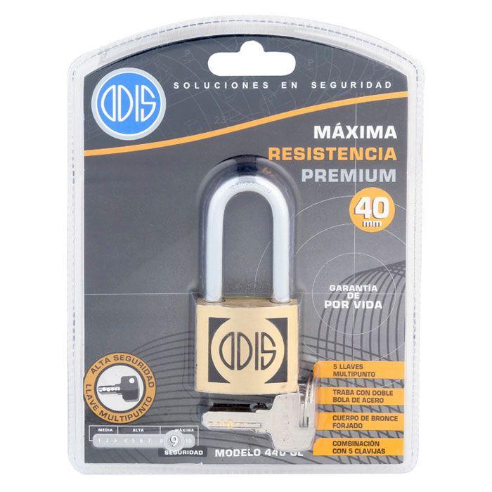 Candado Odis 440 40mm Gancho Largo-5