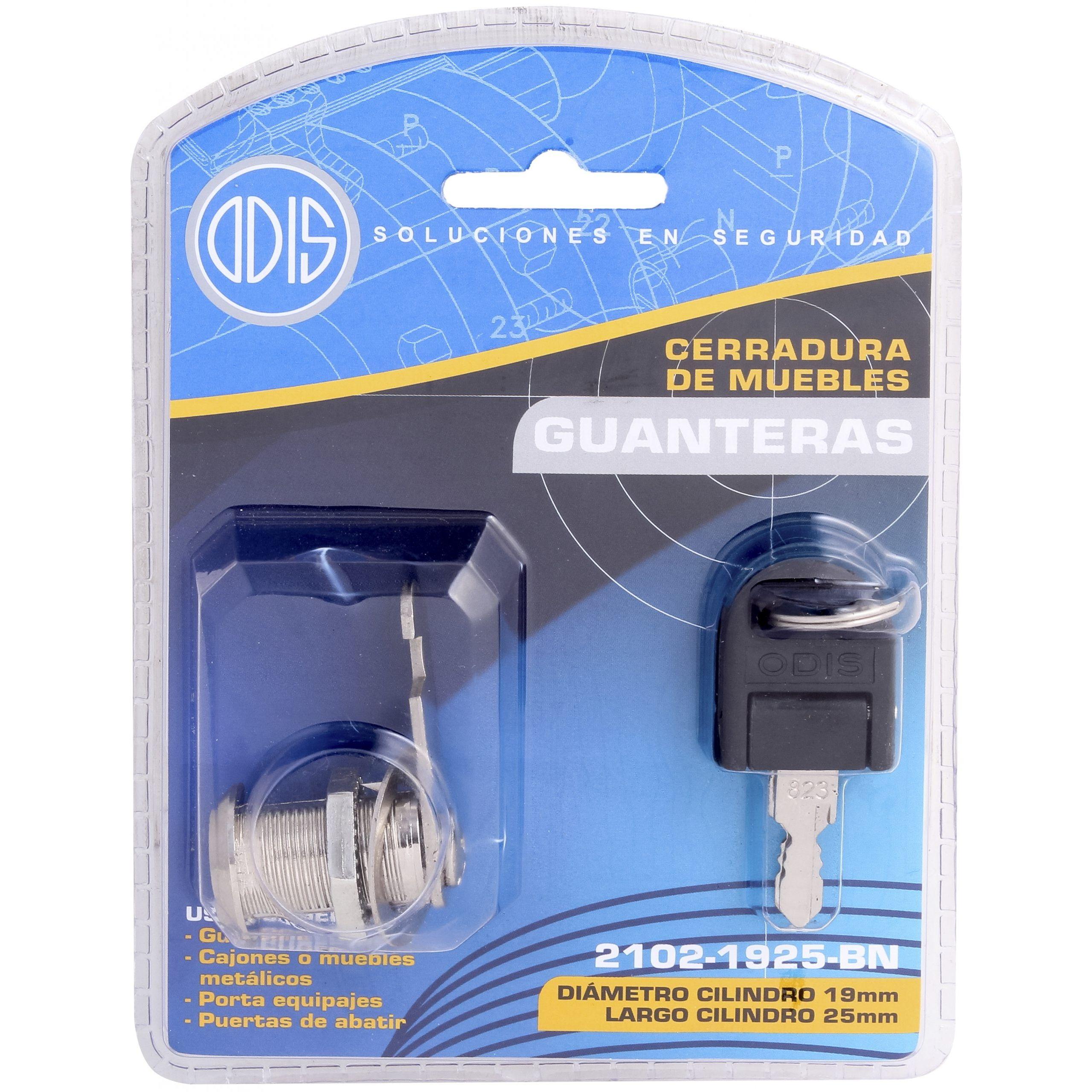 Cerradura Muebles Odis Puerta 2102-1925 Plata-4