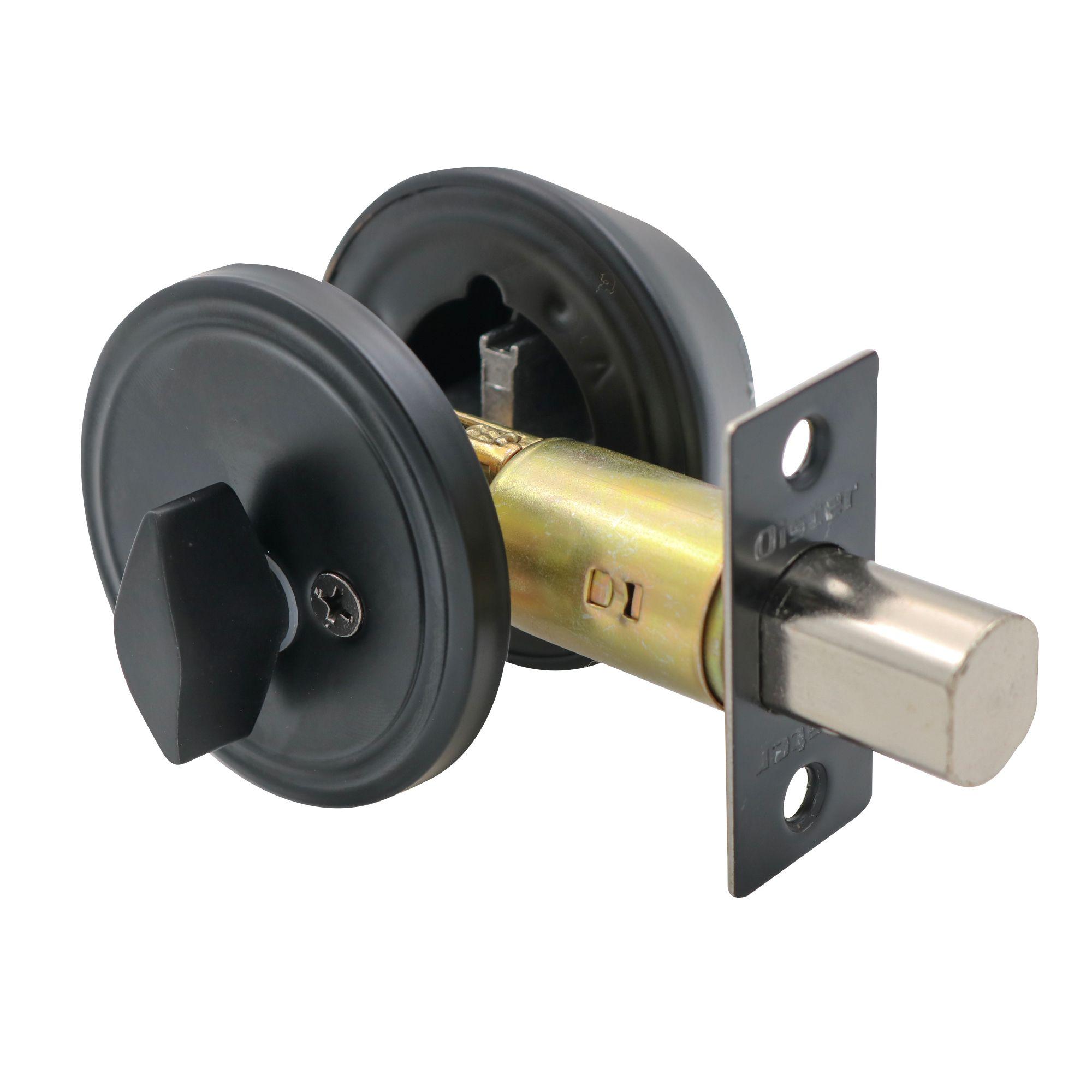Cerrojo Tubular Oister 103 Llave-Seguro - Negro-4