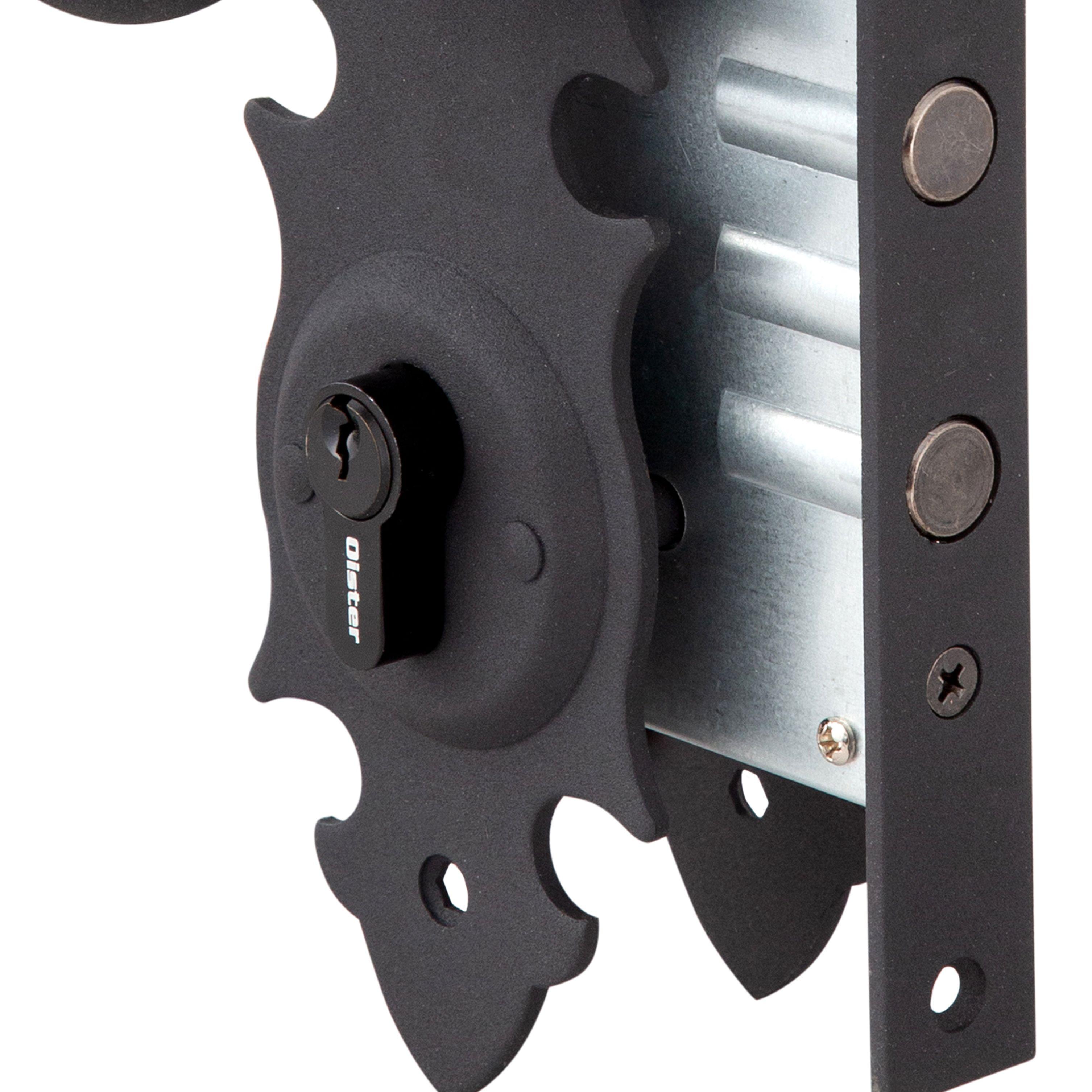 Cerradura Embutir Oister Trancura Interior - Negro-4