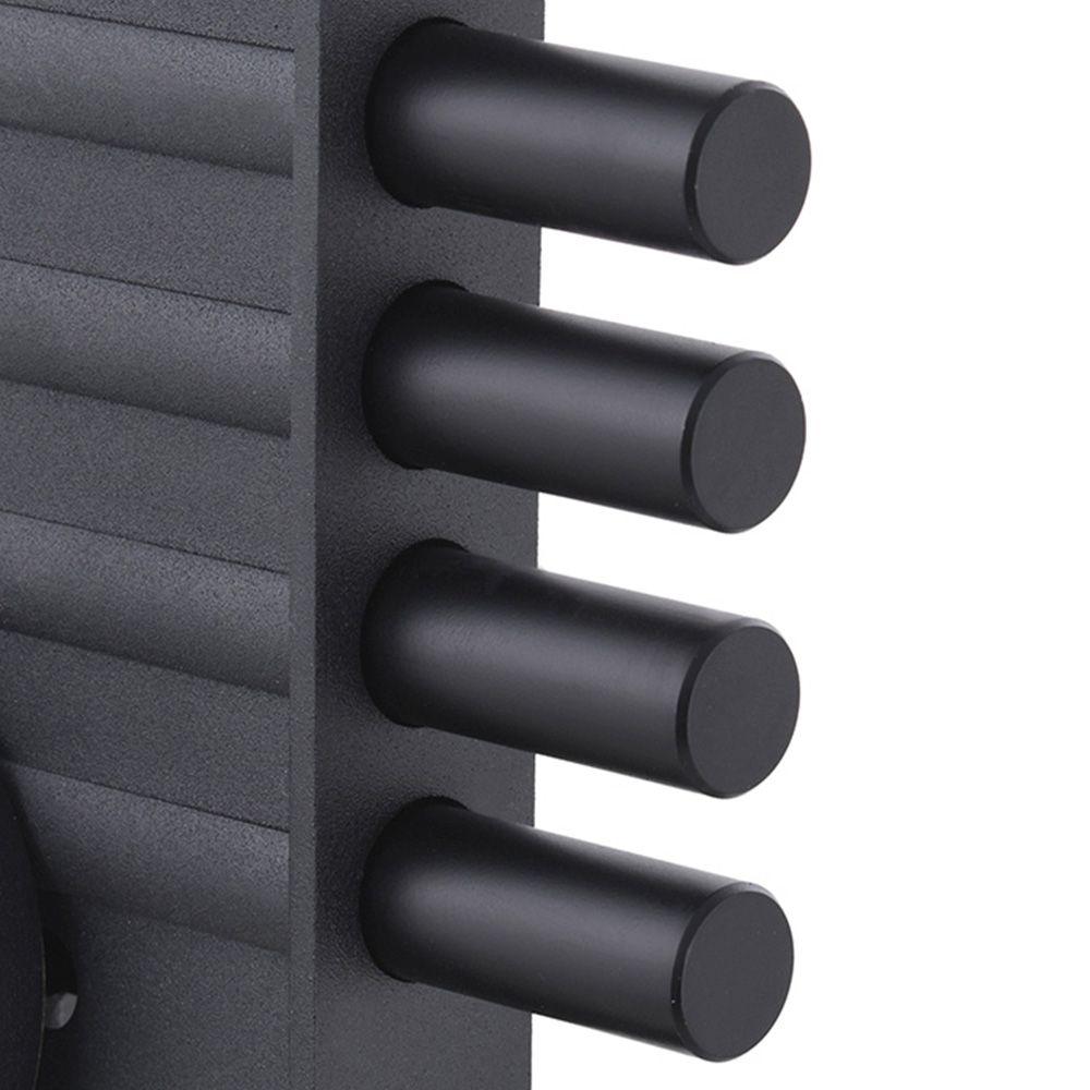 Cerrojo Embutir Odis 600 Llave-Llave - Negro-5