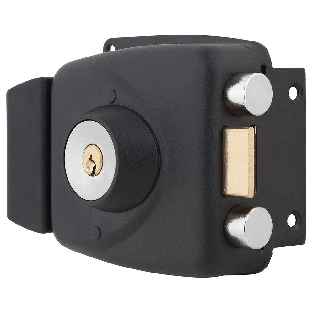 Cerradura Sobreponer Odis 773 Caja Metalica - Negro-2