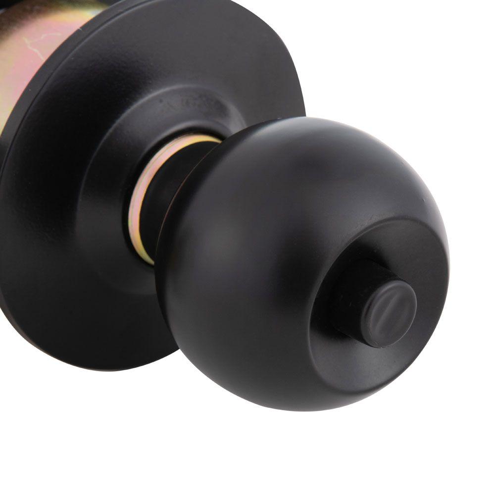 Cerradura Cilíndrica Oister 101 Baño - Negro-4