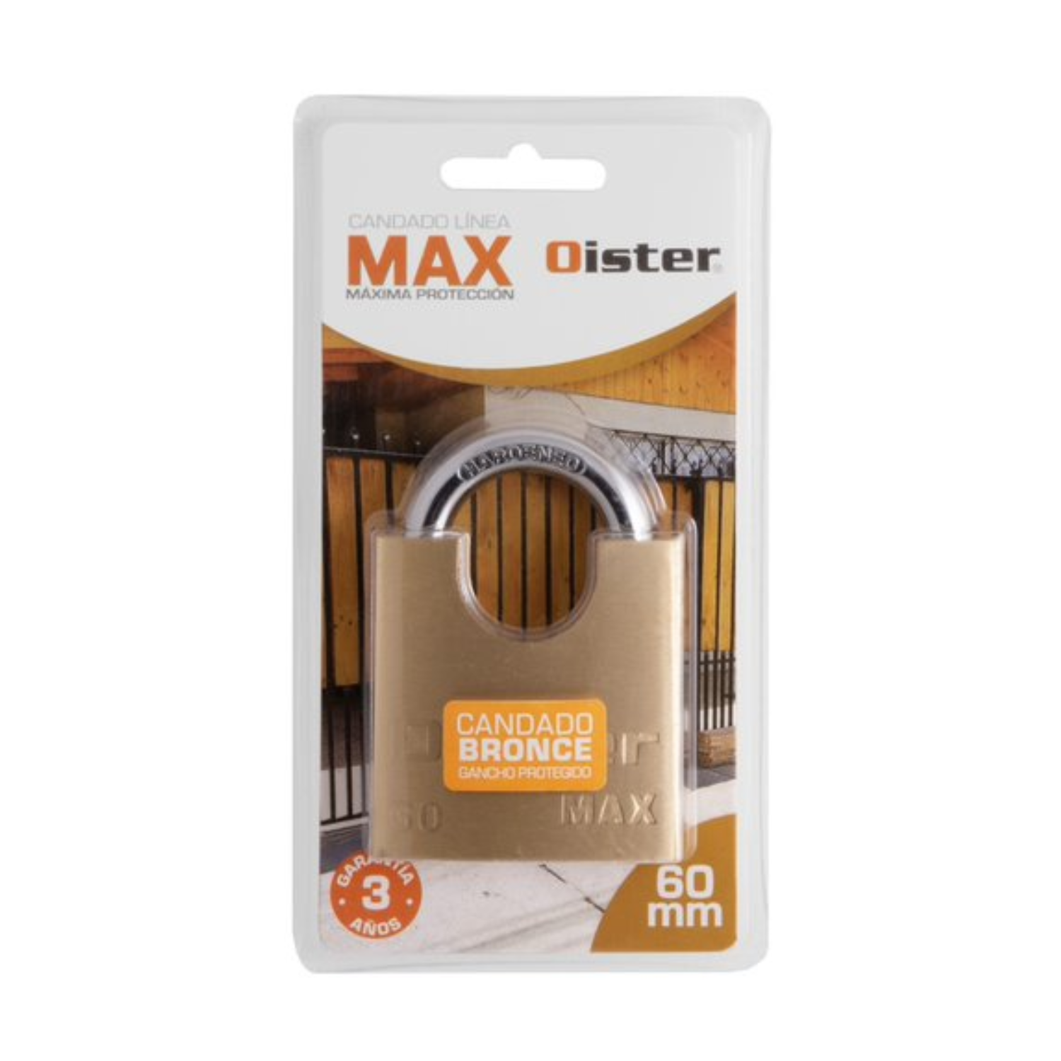 Candado Oister MAX con Hombros 60mm-2