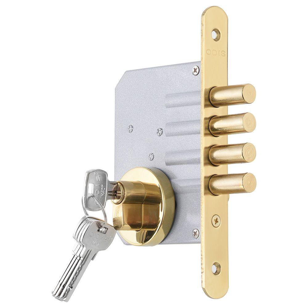 Cerrojo Embutir Odis 600 Llave-Llave - Bronce-0