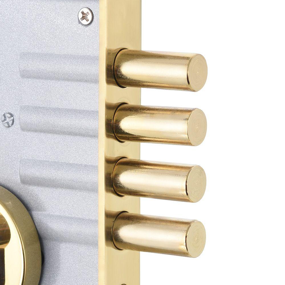 Cerrojo Embutir Odis 600 Llave-Llave - Bronce-4