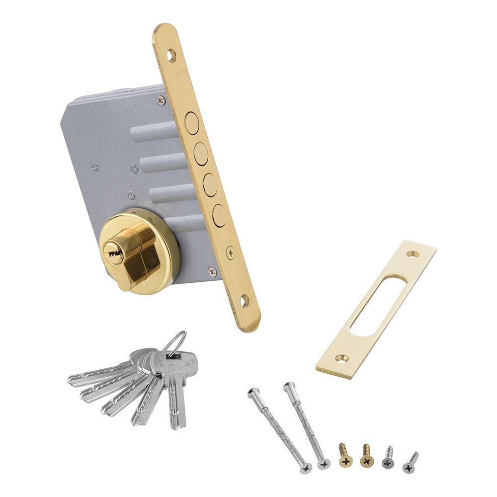 Cerrojo Embutir Odis 600 Llave-Llave - Bronce-5