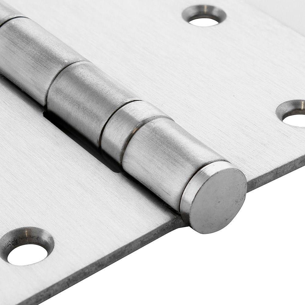 Pack 3 Bisagras Fierro Odis Con Rodamiento 3,5”×3,5”×2,2mm - Plata-3