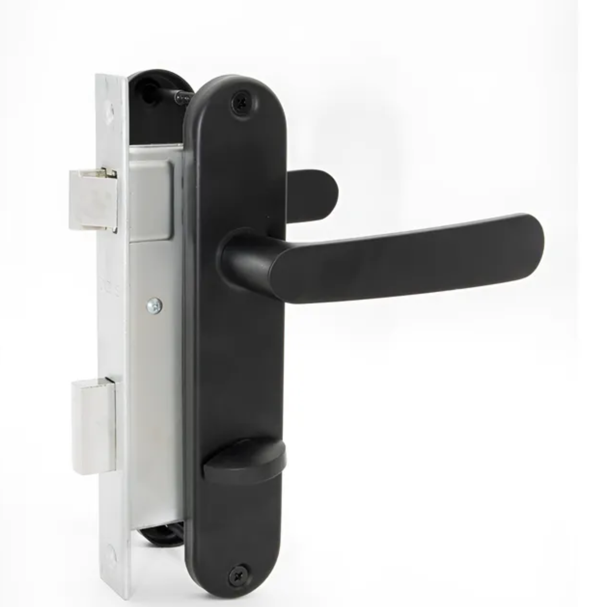 Cerradura Embutir Odis Simona 7040 Baño - Negro-2