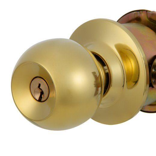 Kit Oister Cerradura Cilíndrica Acceso + Cerrojo Tubular Llave-Llave Igualado - Bronce-4